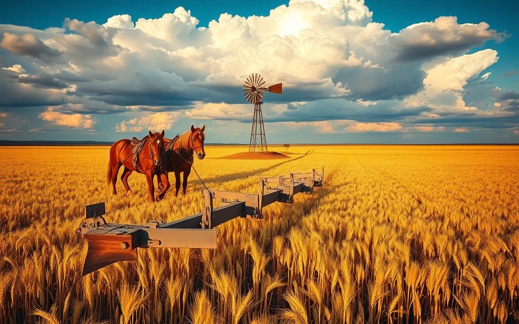 steel plough technology Great Plains farming