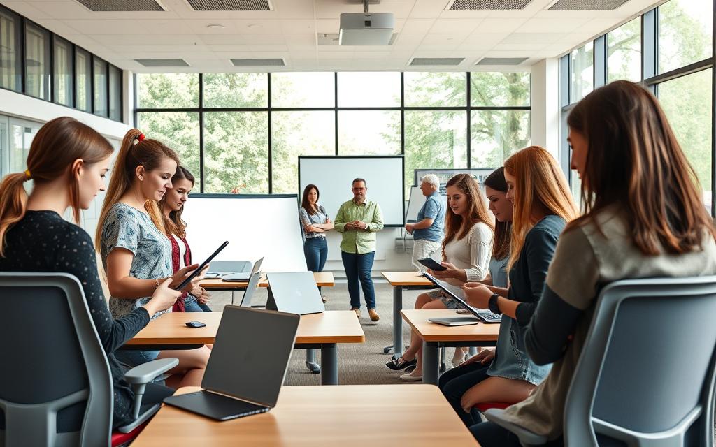teacher training technology classroom