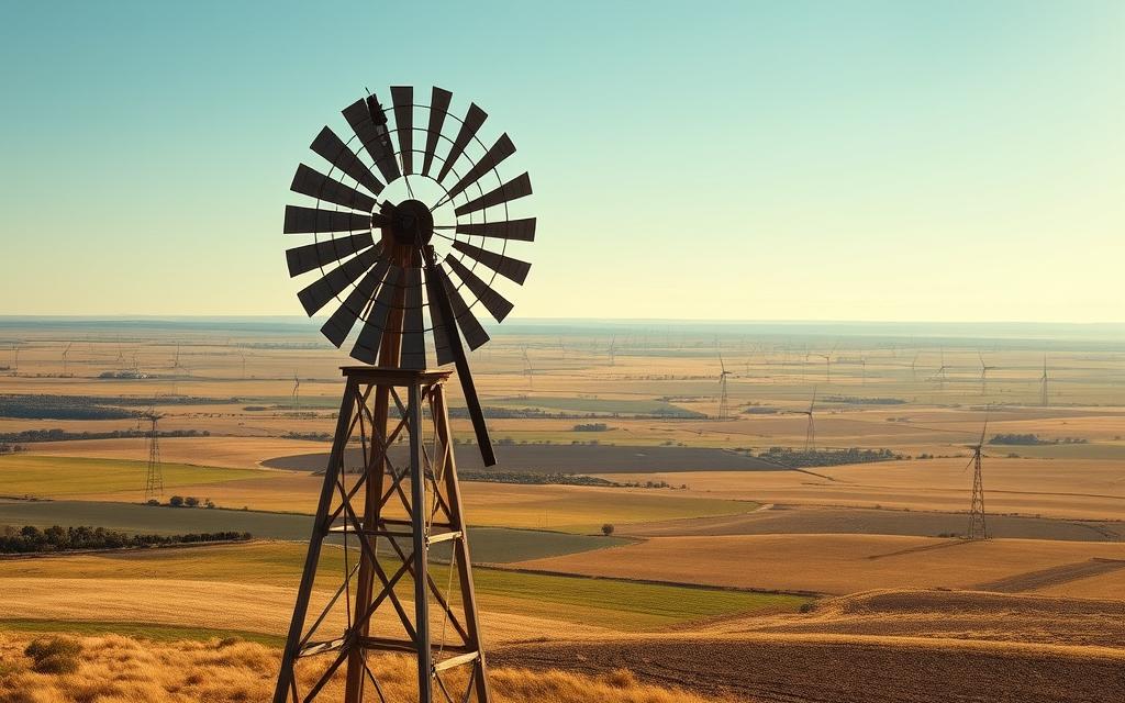 windmill irrigation Great Plains